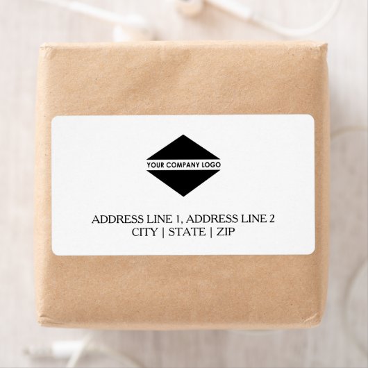 Je aangepaste verzendlabel voor zakelijke Logo (Insitu)