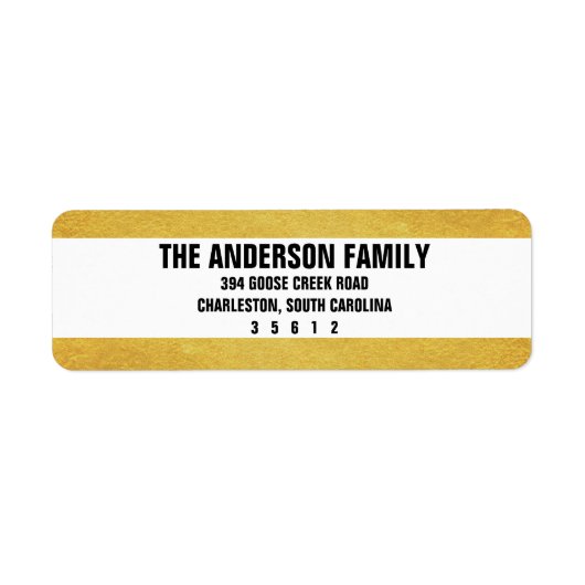 Je aangepaste verzendlabels etiket (Voorkant)