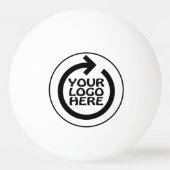 Je aangepaste zakelijke Logo Pingpongbal (Achterkant)