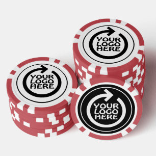Je aangepaste zakelijke Logo Poker Chips