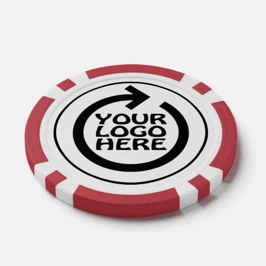 Je aangepaste zakelijke Logo Poker Chips (Enkel)