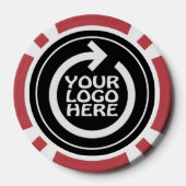 Je aangepaste zakelijke Logo Poker Chips (Achterkant)