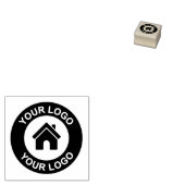Je aangepaste zakelijke Logo Rubberstempel (Gestempeld)
