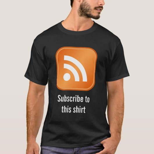 Je abonneren op dit shirt (Voorkant)