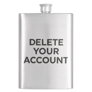 Je account verwijderen flacon