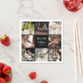 Je acht favoriete bruiloft foto's collage servet (Insitu)