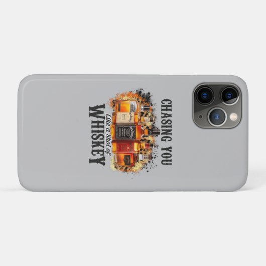 Je achtervolgen - Net als een whisky Case-Mate iPhone Case (Achterkant (horizontaal))