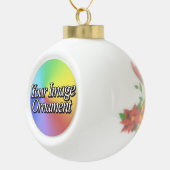 Je Afbeelding Ball Ornament (Rechts)