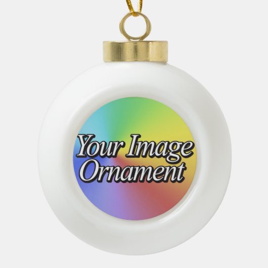 Je Afbeelding Ball Ornament (Voorkant)
