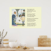 Je Afbeelding hier, moeder gooit sjabloon Poster (Keuken)
