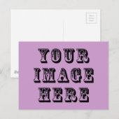 Je Afbeelding op Briefkaart (Voorkant / Achterkant)