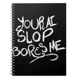 Je AI-brij Boring Me Notitieboek