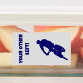 Je andere linker fietser stickers (Aangebracht)