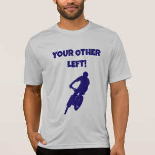 Je andere linker mountainbike kleding t-shirt