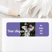 Je Angels zijn altijd bij je, Floral Angel Etiket (Insitu)