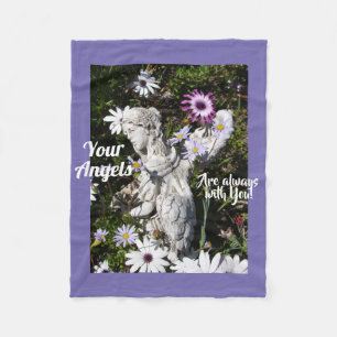 Je Angels zijn altijd bij je, Floral Angel Fleece Deken