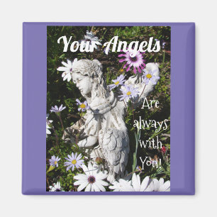 Je Angels zijn altijd bij je, Floral Angel Magneet
