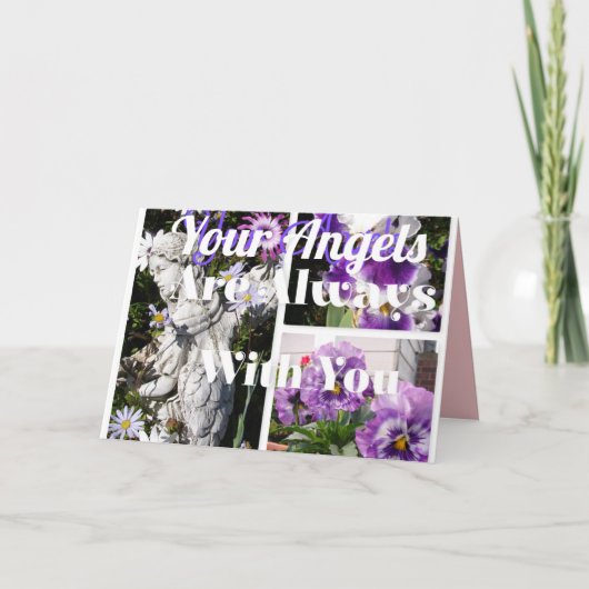 Je Angels zijn altijd bij je... om goed Kaart te k (Voorkant)