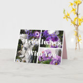 Je Angels zijn altijd bij je... om goed Kaart te k (Gele Bloem)