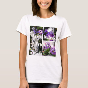 Je Angels zijn altijd bij je Paarse T Shirt. T-shirt