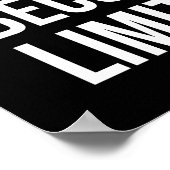 Je angst wordt beperkt, Gym, Hustle, Succes Poster (Hoek)