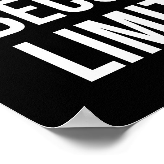 Je angst wordt beperkt, Gym, Hustle, Succes Poster (Hoek)