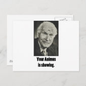 Je animus laat zien briefkaart (Voorkant / Achterkant)