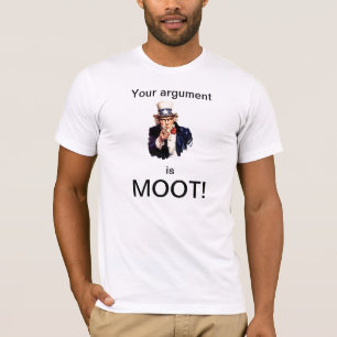 Je argument is veel. t-shirt