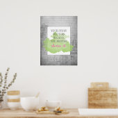 Je artikel is belangrijk | 18x24 Inspirerend Poste Poster (Keuken)