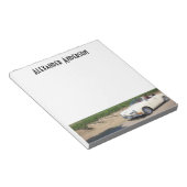 Je auto- en aangepaste naam notitieblok (Schuin)