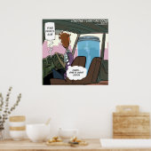 Je autodeur is een Poster van de pot. (Keuken)