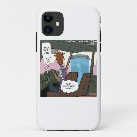 Je Autodeur Is Een Pot Funny iPhone5 Hoesje (Achterkant)