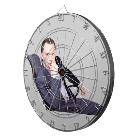 Je baas dartbord (Voorkant Rechts)