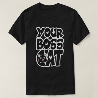 Je baas kat t-shirt