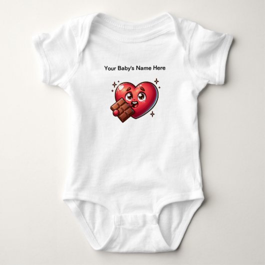 Je baby is je Valentijn Romper (Voorkant)