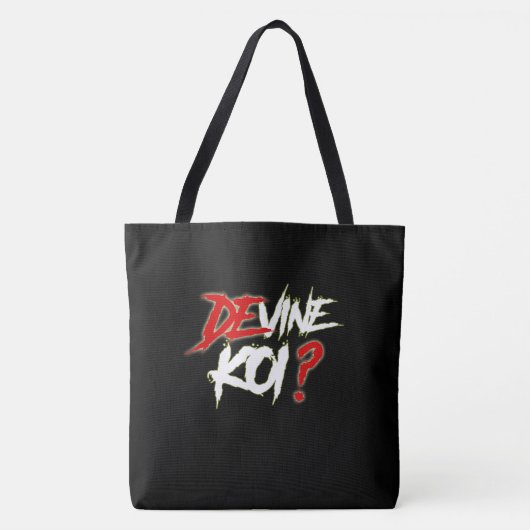 Je Bag Devine Koi. Tote Bag (Voorkant)