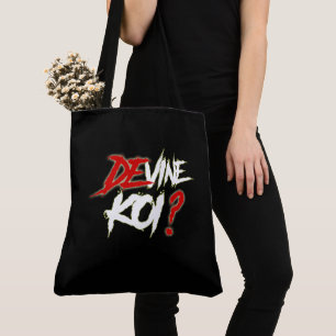 Je Bag Devine Koi. Tote Bag