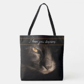 Je Bag I love you forever. Tote Bag (Voorkant)
