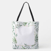 Je Bag Well geeft het. Tote Bag (Achterkant)