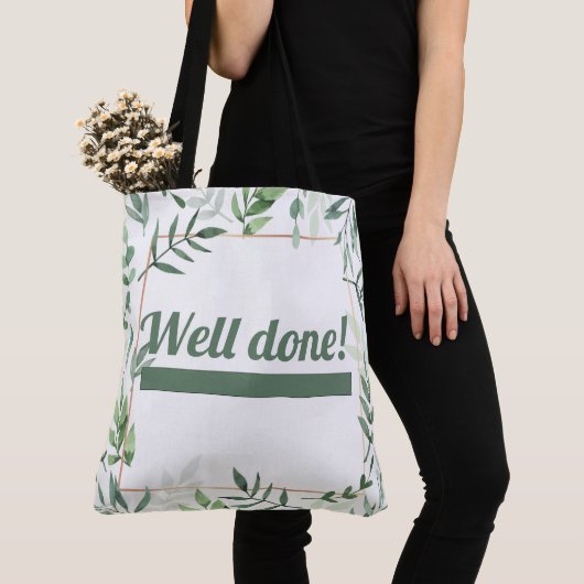 Je Bag Well geeft het. Tote Bag (Dichtbij)