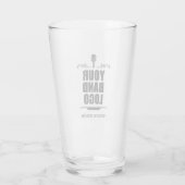 Je band Logo Glas (Achterkant)