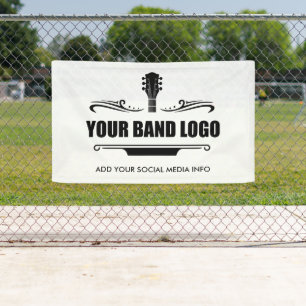Je band Logo Spandoek