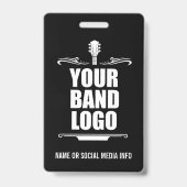 Je Bandlogo Badge (Voorzijde)