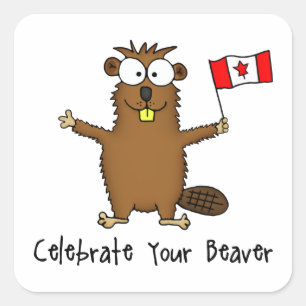 Je Beaver Stickers vieren
