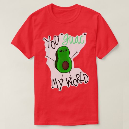 Je bedenkt mijn wereld 10 t-shirt (Design voorkant)