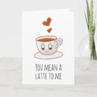 Je bedoelt een latte voor mij koffie grappig ik ho