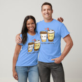 Je bedoelt een Latte voor mij Valentijnsdag Pun T-shirt (Unisex)