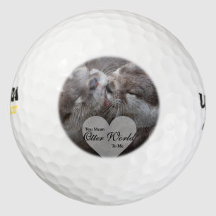 Je bedoelt een otterwereld voor mij, otters houden golfballen
