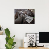 Je bedoelt een otterwereld voor mij, otters houden poster (Thuiskantoor)