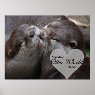 Je bedoelt een otterwereld voor mij, otters houden poster